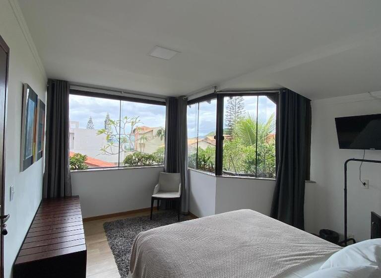 침실 2개 스위트, Pousada Casa Da Praia