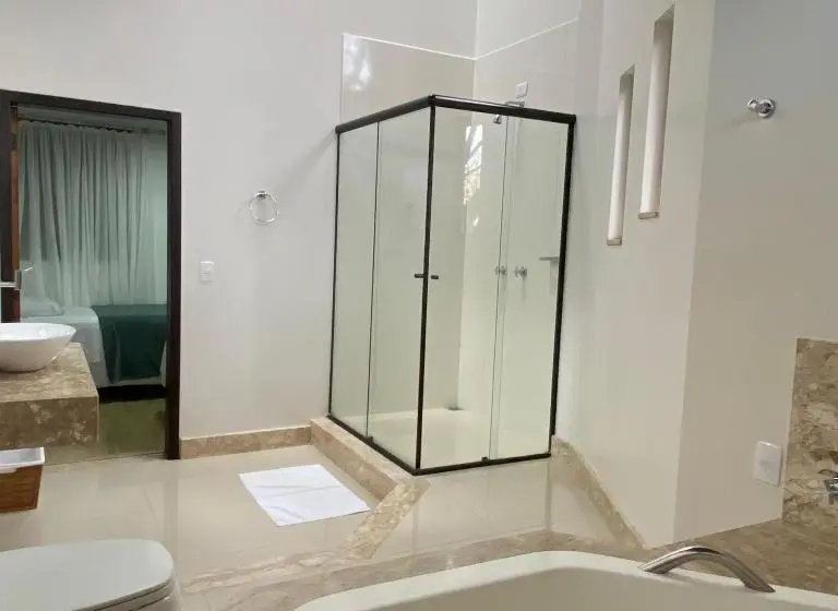 バスタブ付きデラックスルーム, Pousada Casa Da Praia