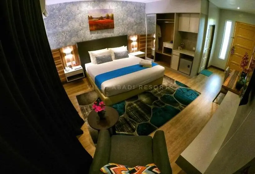 Deluxe-huone King-vuode, Villa Abadi Resort