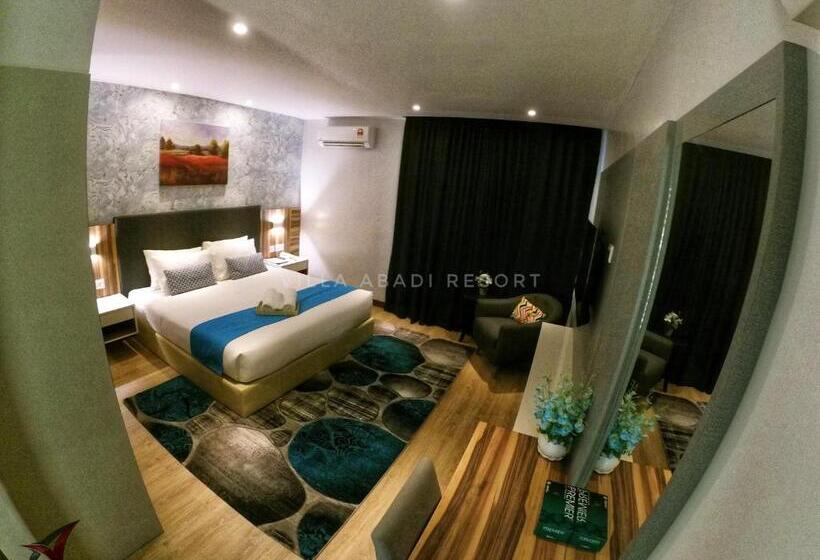 带大床的豪华间, Villa Abadi Resort