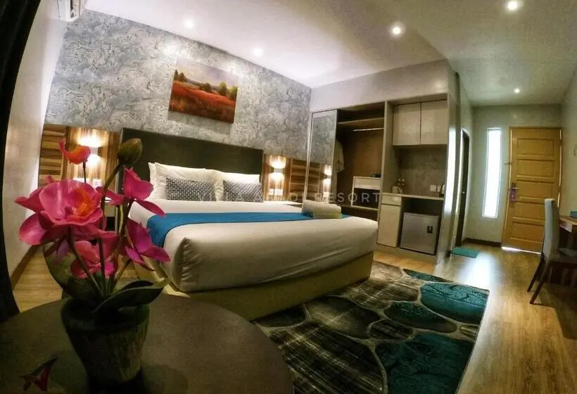 Deluxe-huone King-vuode, Villa Abadi Resort