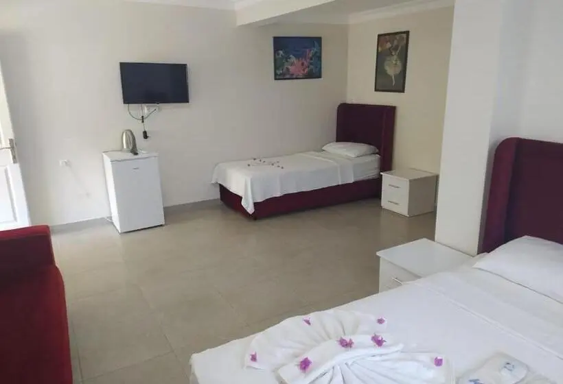 اتاق استاندارد با تراس, Bucak Apart Hotel Göcek & Beach