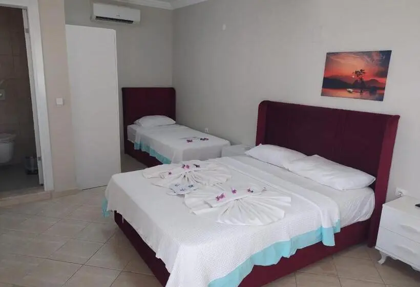 اتاق لوکس خانوادگی, Bucak Apart Hotel Göcek & Beach
