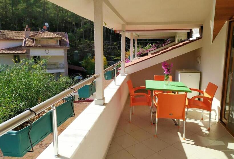 חדר משפחתי דלוקס, Bucak Apart Hotel Göcek & Beach