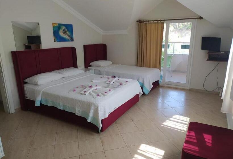 デラックスファミリールーム, Bucak Apart Hotel Göcek & Beach