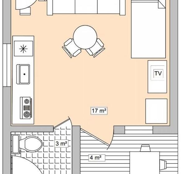 خانه 1 خوابه, Poilsiavietė Vita