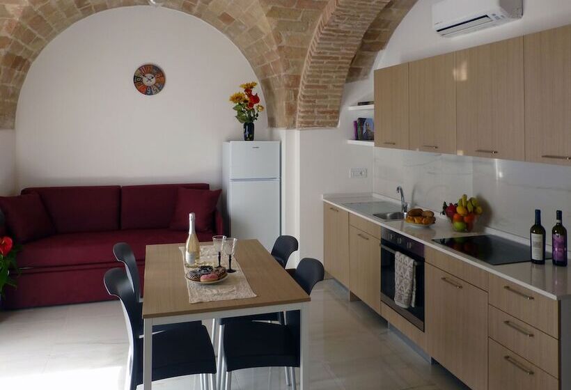 Апартаменты Deluxe 1 Спальня, Residence Borgo Offida