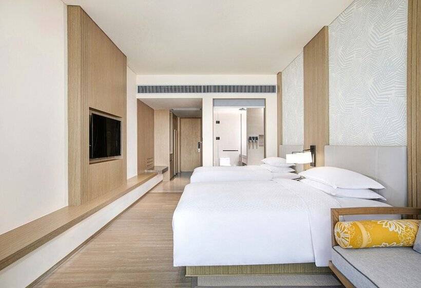 Pokój Standard 2 Łóżka Małżeńskie, Four Points By Sheraton Wuchuan, Loong Bay