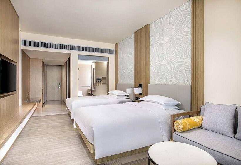 Pokój Standard 2 Łóżka Małżeńskie, Four Points By Sheraton Wuchuan, Loong Bay