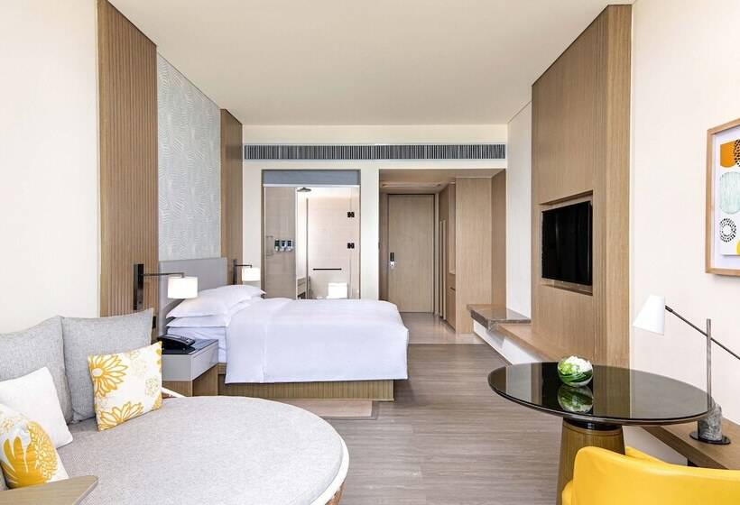 스탠다드 룸 더블 침대 바다 전망, Four Points By Sheraton Wuchuan, Loong Bay