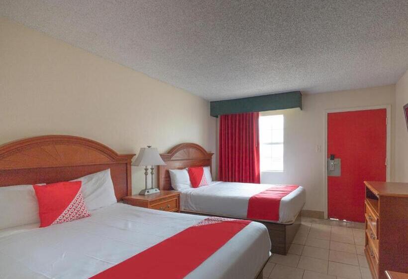 غرفه قياسيه سريرين مزدوجين, OYO Hotel San Antonio Lackland near Seaworld