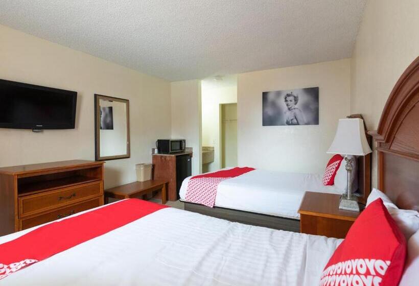 غرفه قياسيه سريرين مزدوجين, OYO Hotel San Antonio Lackland near Seaworld