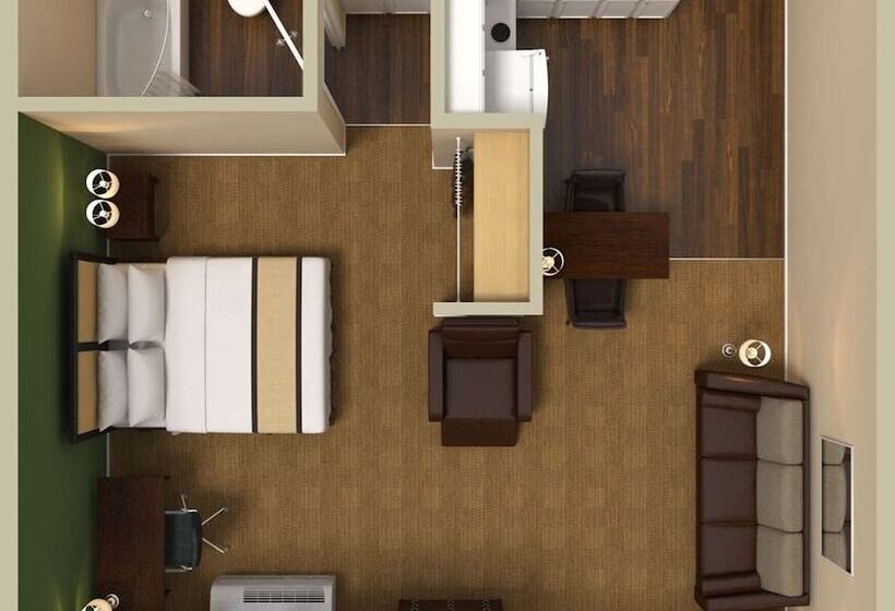 豪华工作室, Extended Stay America Suites  Austin  North Central