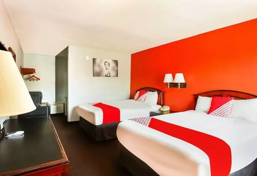اتاق استاندارد با 2 تخت دوبل, OYO Hotel Texarkana North Heights AR Hwy I-30