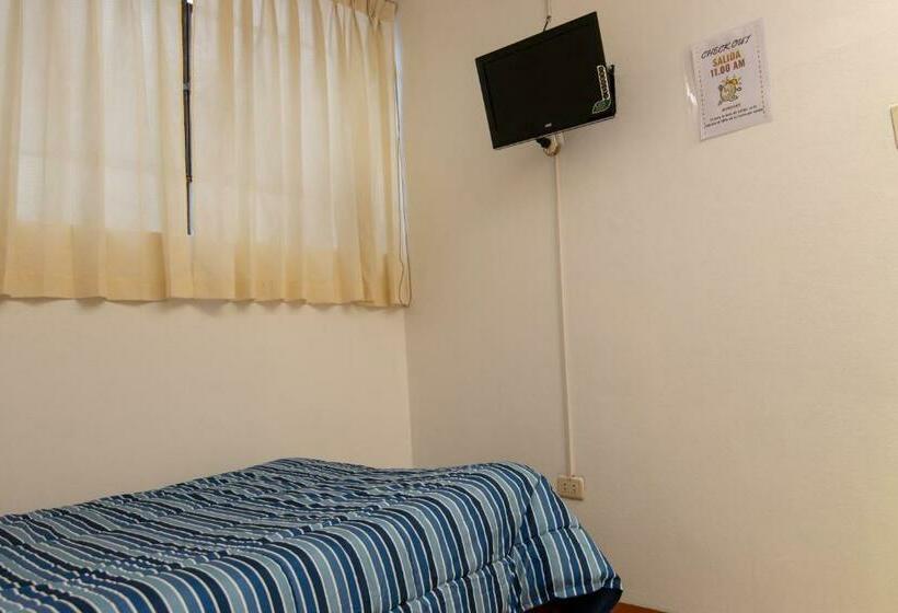 اتاق استاندارد یک تخته با سرویس بهداشتی مشترک, Hostal Roma