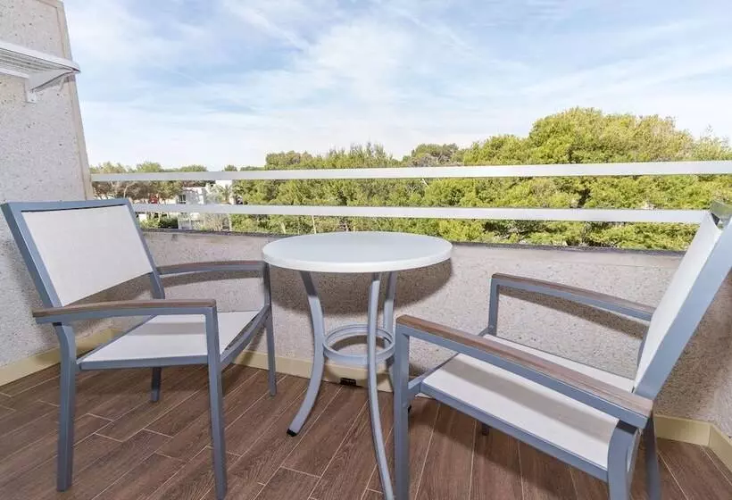 اتاق اساندارد با چشم‌انداز جانبی به دریا, Eix Platja Daurada Hotel & Spa