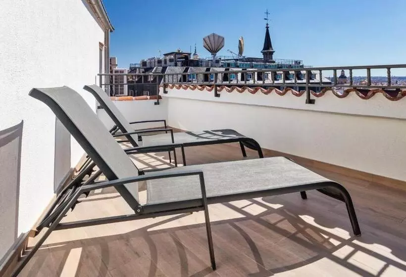 テラス付きジュニアスイート, B&b Hotel Madrid Centro Plaza Mayor