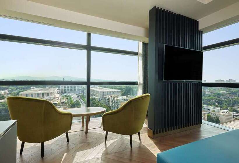 Camera Business Letto King, Hilton Rome Eur La Lama