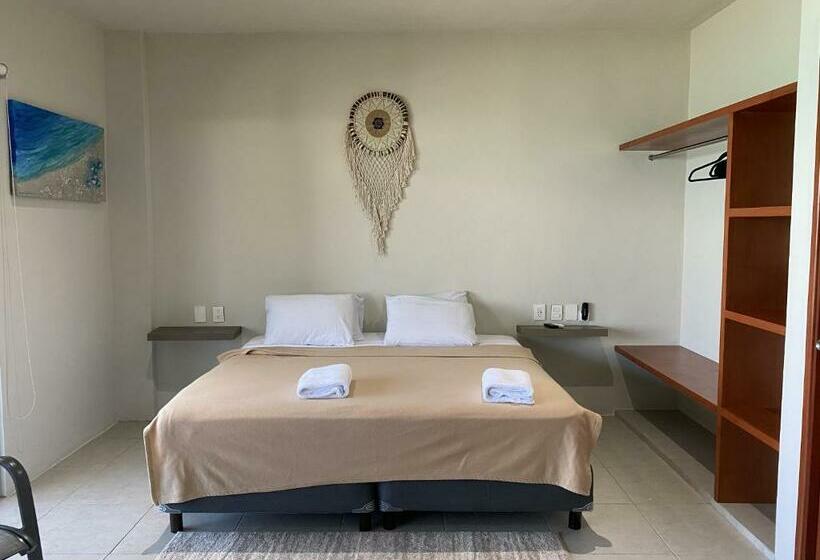 스탠다드 룸 킹사이즈 침대, Cuxos Hotel Beachfront