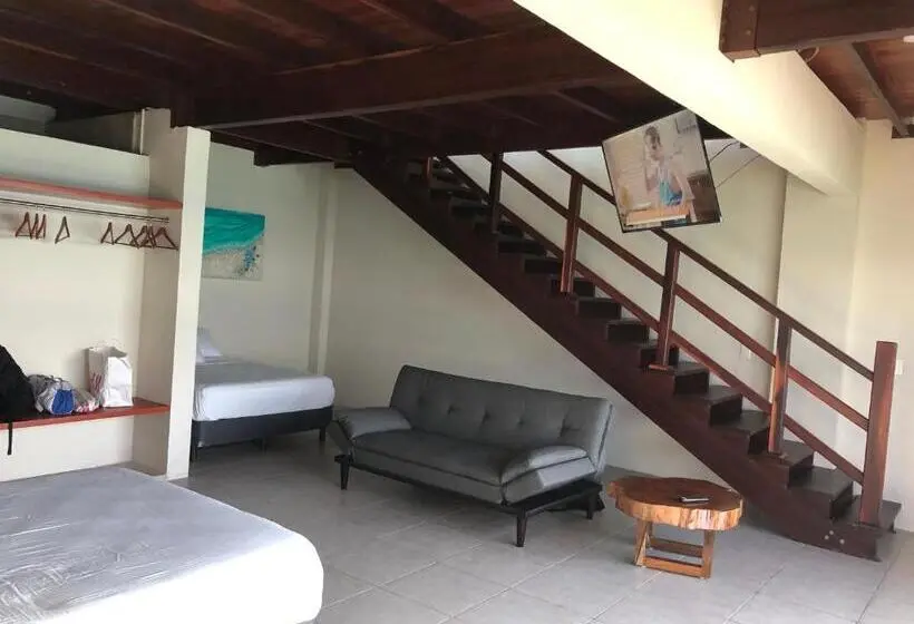 آپارتمان 1 خوابه با چشم‌انداز دریا, Cuxos Hotel Beachfront