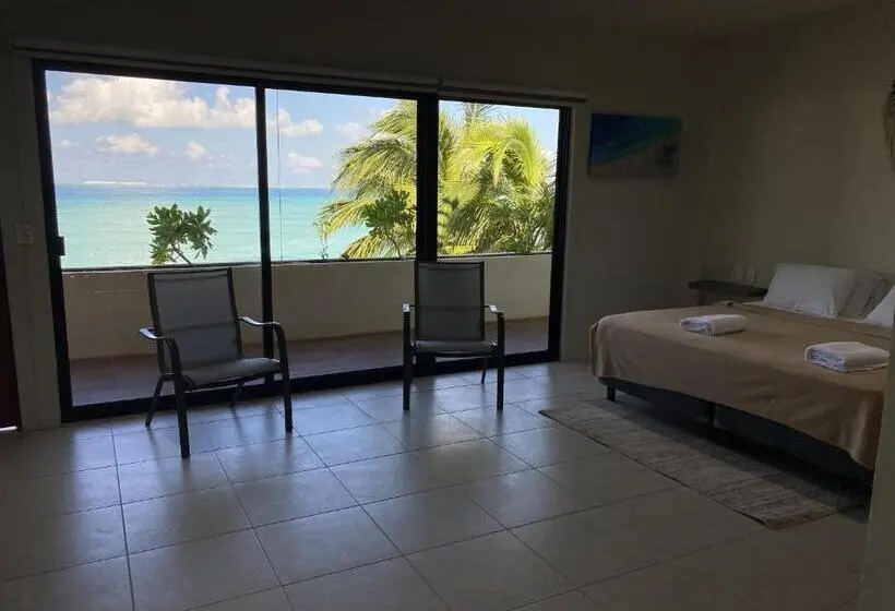 اتاق استاندارد با تخت بزرگ, Cuxos Hotel Beachfront