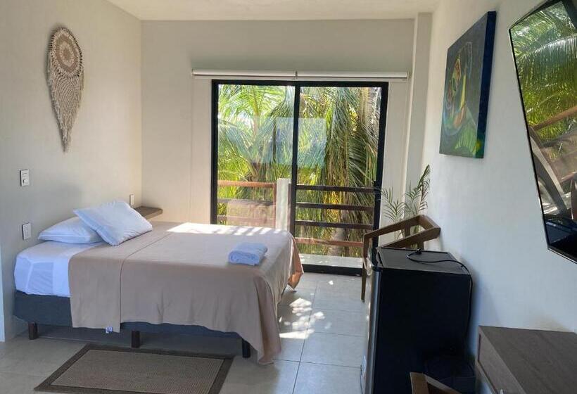 스탠다드 4인용 룸 바다전망, Cuxos Hotel Beachfront