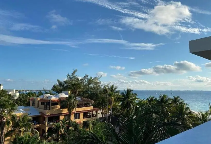 آپارتمان 1 خوابه با چشم‌انداز دریا, Cuxos Hotel Beachfront