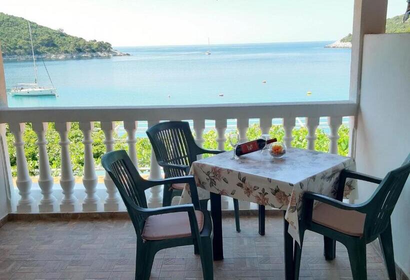 Triple Room Sea View, Apartments Franka Saplunara