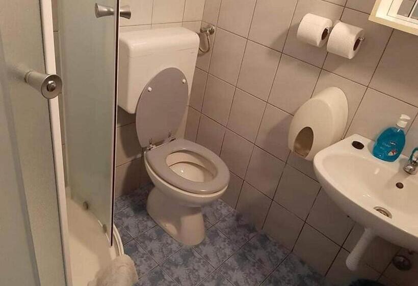 דירת חדר שינה עם טרסה ונוף לים, Apartments Franka Saplunara