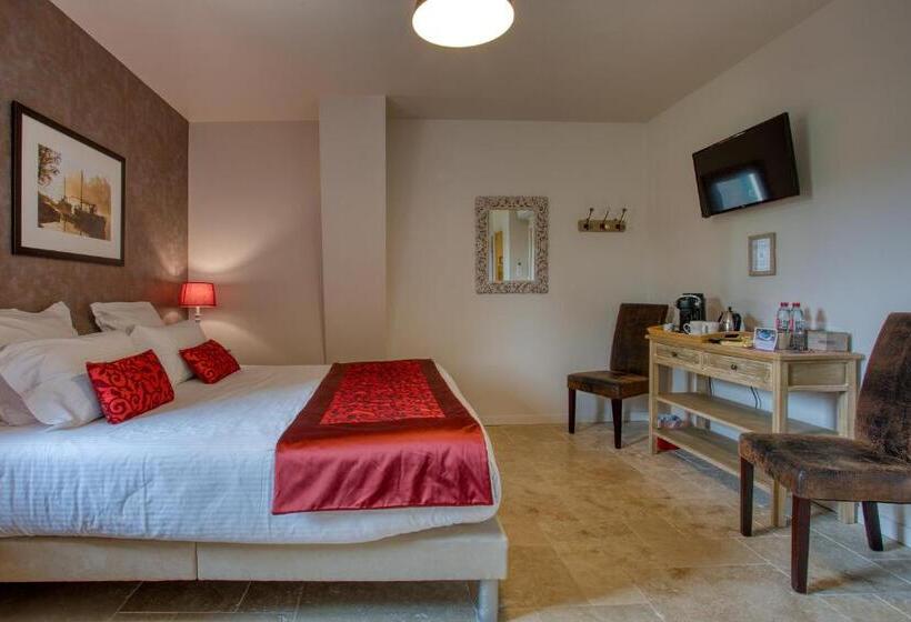 Стандартный Номер Кровать Кинг, Domaine Des Pierres Blanches   B&b