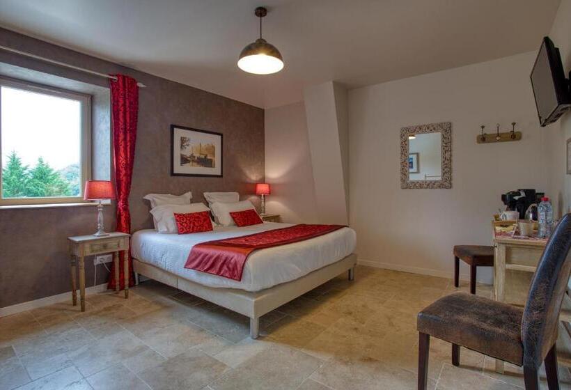 غرفة قياسية سرير كينج, Domaine Des Pierres Blanches   B&b