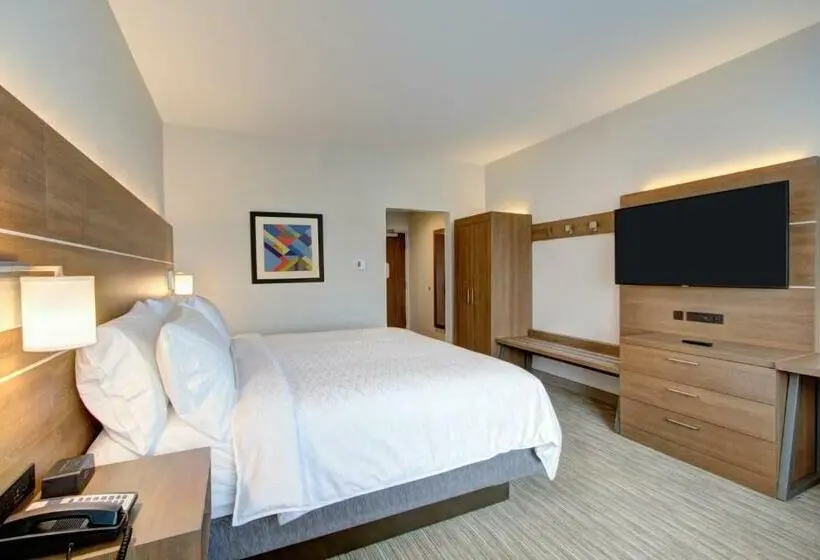 キングサイズベッドのスタンダードルーム, Holiday Inn Express & Suites Charlotte Southwest, An Ihg