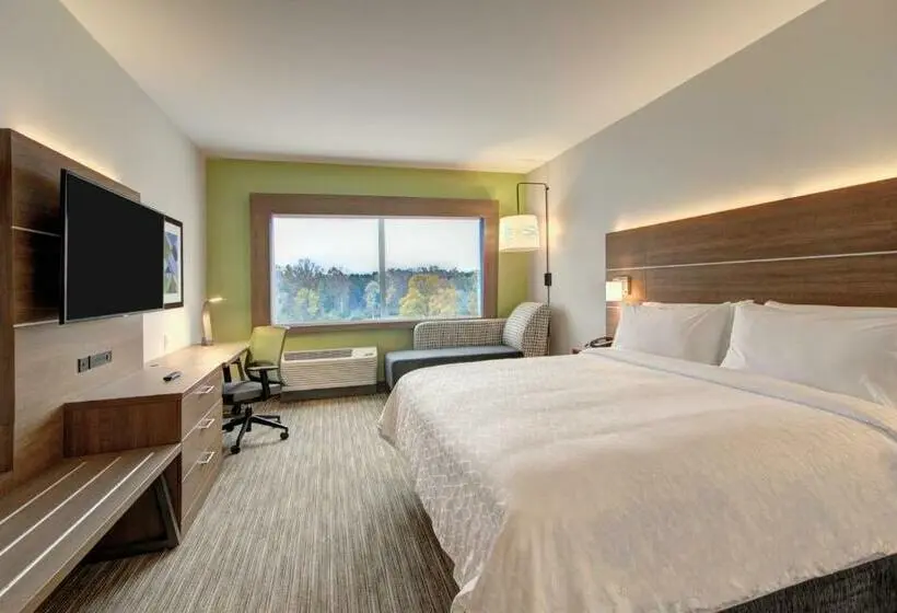 キングサイズベッドのスタンダードルーム, Holiday Inn Express & Suites Charlotte Southwest, An Ihg