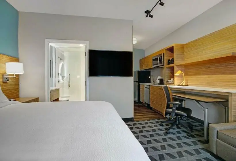 キングサイドベッドのスタンダードワンルーム, Towneplace Suites By Marriott Potomac Mills Woodbridge