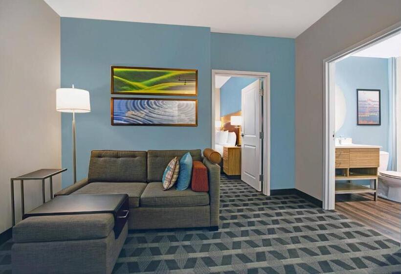 Люкс Кровать Кинг, Towneplace Suites By Marriott Potomac Mills Woodbridge
