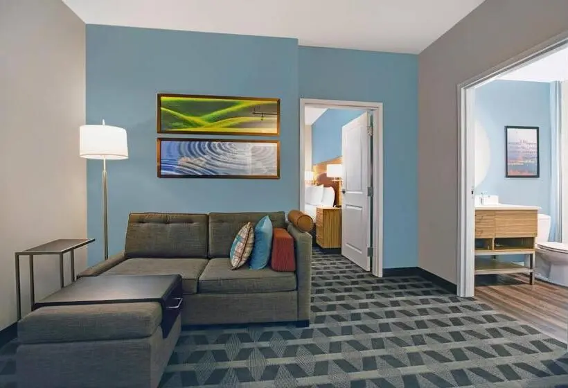 キングサイズベッドのスイートルーム, Towneplace Suites By Marriott Potomac Mills Woodbridge