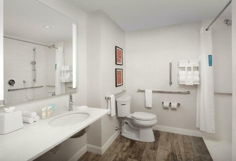 חדר סטנדרט, מיטת קינג, מותאם לאדם עם מוגבלויות, Hampton Inn Boston Logan Airport Chelsea