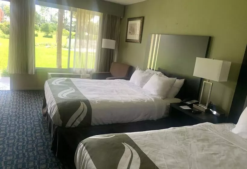 ２ダブルベッドのスタンダードルーム, Quality Inn & Suites Brooksville I 75 Dade City