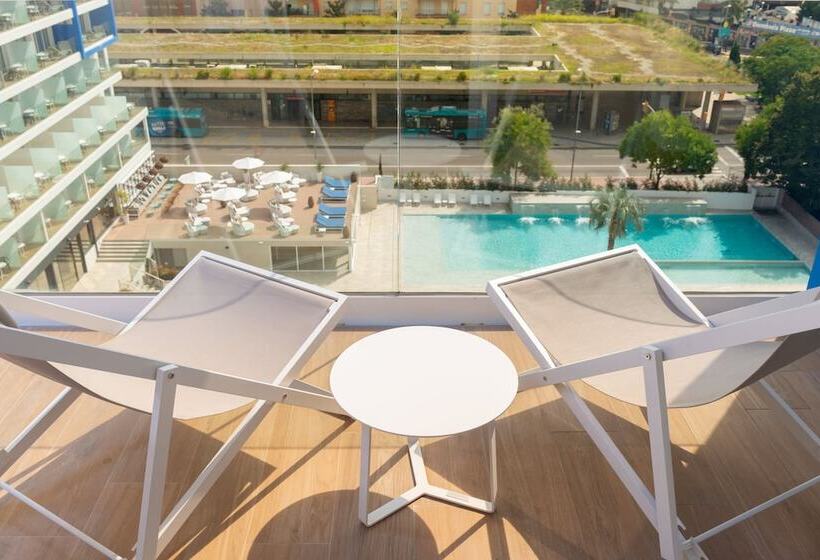 带泳池观景的豪华房, L'Azure Hotel 4* Sup