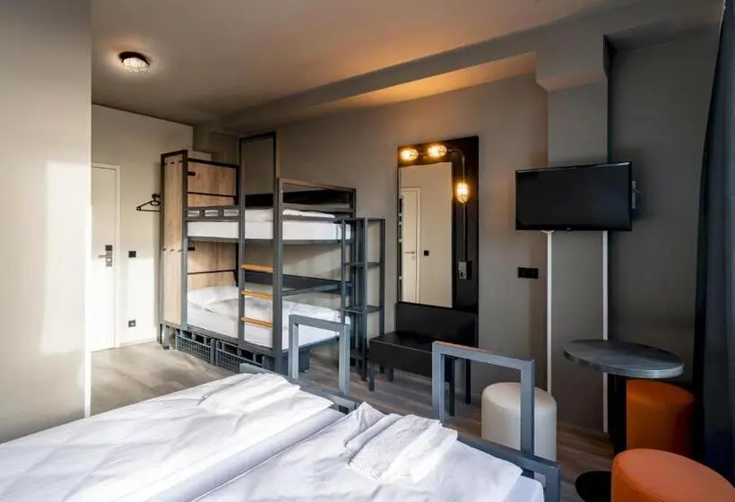 スタンダード４人部屋, a&o Copenhagen Sydhavn