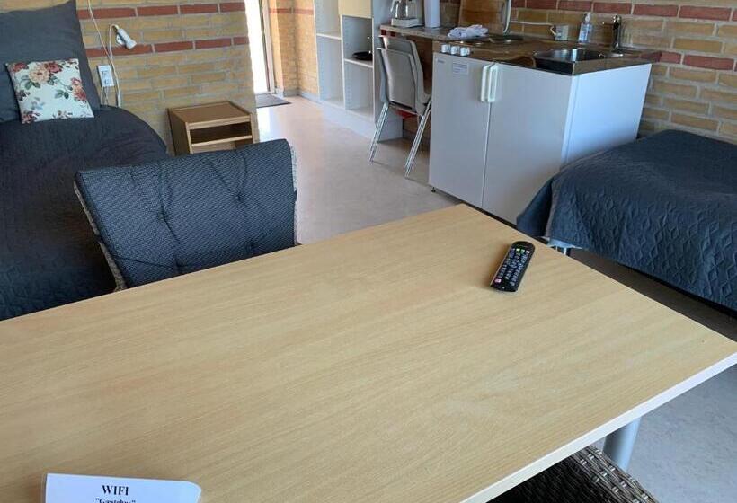 סטודיו סטנדרטי נוף לים, Danhostel Fjaltring