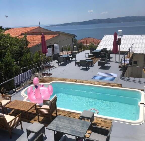 Апартаменты 1 Спальня Вид на Море, Apartments Rako