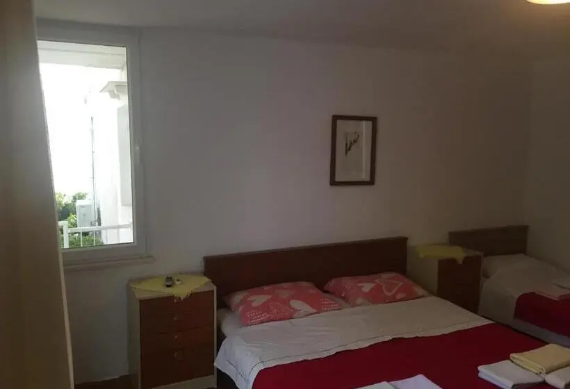 Habitación Triple Estándar Vista Mar, Apartments Rako