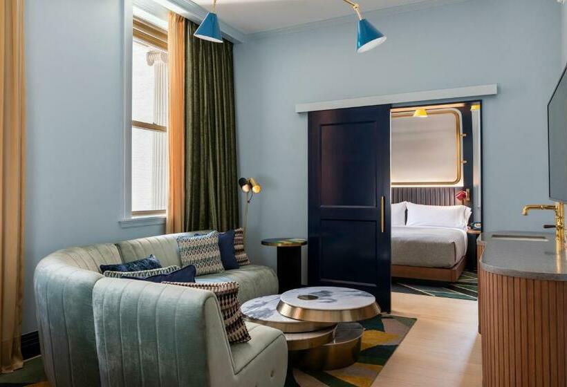 سوئیت با تخت بزرگ, Canopy By Hilton Philadelphia Center City