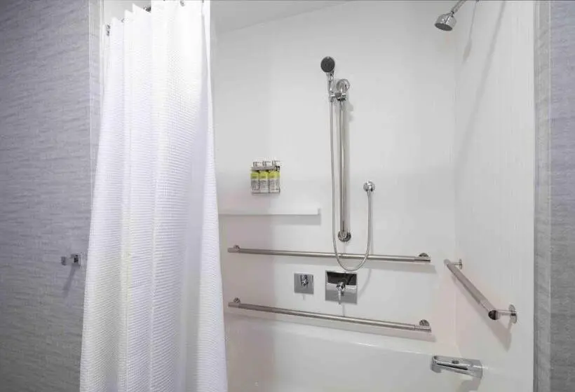 身障者適用キングサイズベッドルーム, Holiday Inn Express   Boston Logan Airport   Revere, An Ihg