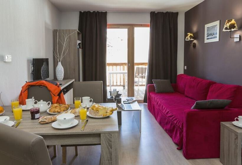Apartamento 1 Dormitório, Résidence Prestige Odalys Front de Neige