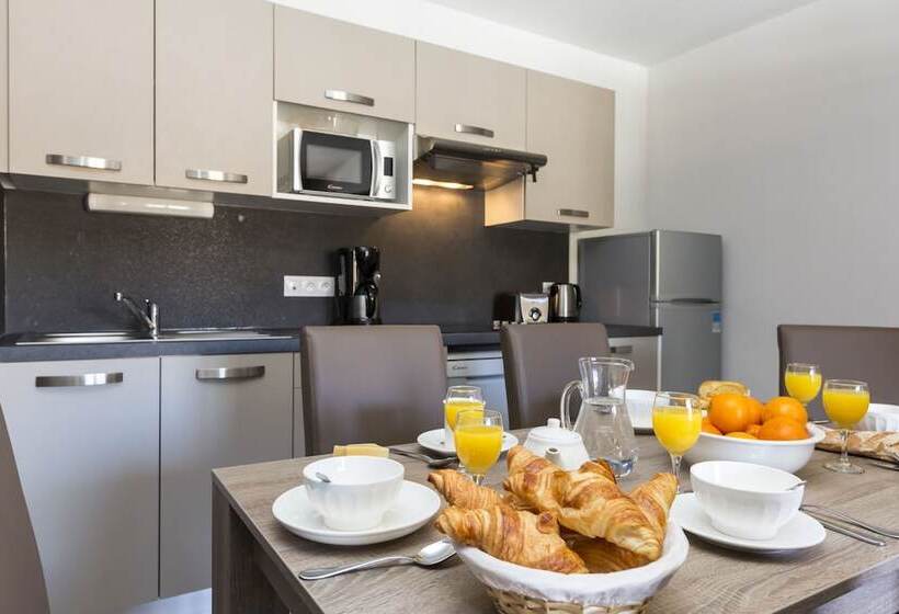 １ベッドルームアパートメント, Résidence Prestige Odalys Front de Neige