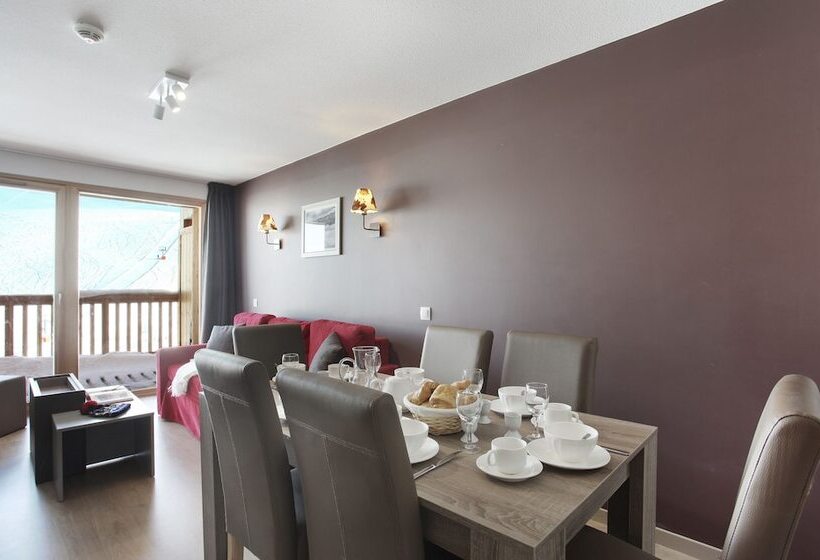 １ベッドルームアパートメント, Résidence Prestige Odalys Front de Neige