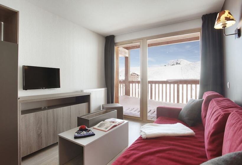 ２ベッドルームアパートメント, Résidence Prestige Odalys Front de Neige