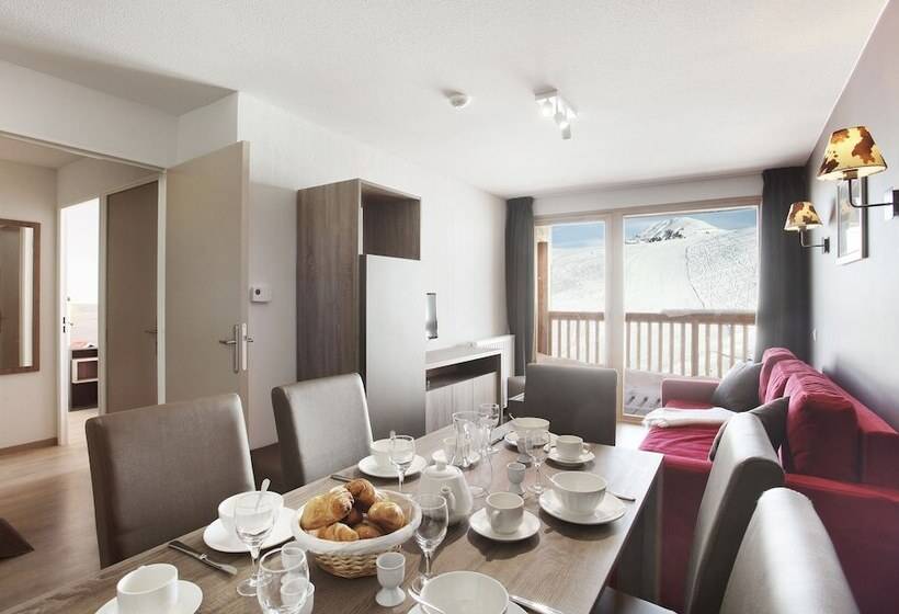 ２ベッドルームアパートメント, Résidence Prestige Odalys Front de Neige